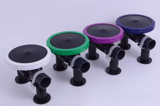 Diffusore aeratore a bolle fini con disco d'aria a micro membrana per acque reflue